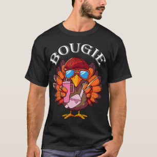 Camiseta Engraçado Ação de Graças Turquia Trendy Bougie Fal