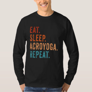 Camiseta Engraçado Acro Yoga Acroyoga Acrobatics Gymnastic