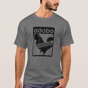 Camiseta Engraçado Adobo Philippine Chicken Chicória Cuis