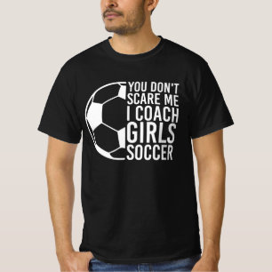 Camiseta Engraçado Adorador de Futebol, você não me assusta