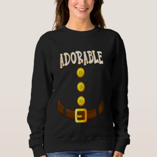 Camiseta Engraçado Adorável Anão Gnomo de Natal Corresponde