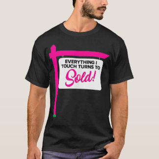 Camiseta Engraçado Agente Imobiliário