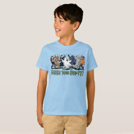 Camiseta Engraçado Agite seu mãozinho de vampiro mummy