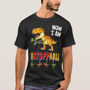 Camiseta Engraçado, agora sou incessável em Rex Funny Dinos