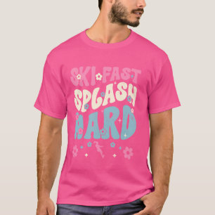 Camiseta Engraçado Água Esquiando Garota Skier Mais Legal S
