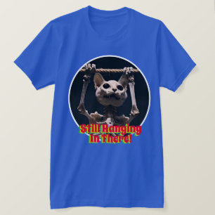 Camiseta Engraçado Ainda Prendendo Lá Gato