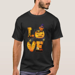 Camiseta Engraçado Airedale Terrier Halloween