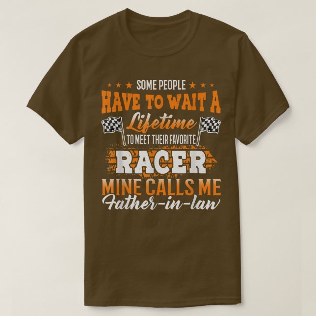 Camiseta Engraçado Algumas Pessoas Têm Que Esperar A Minha  (Frente do Design)