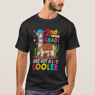 Camiseta Engraçado Aluno de Llama da 2ª Série Acabou de Fic