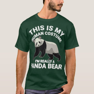 Camiseta Engraçado Amante de os animais de Urso de Panda no