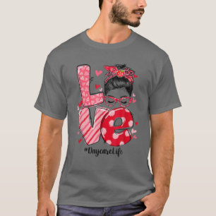 Camiseta Engraçado Amor Mensageiro Dias de os namorados Da