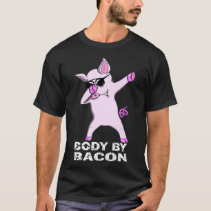 Camiseta Engraçado Animal Dabbing Pig Gift Keto