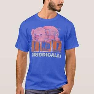 Camiseta Engraçado Animal De Batida Eu Dormi Periodicamente