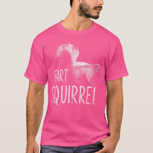 Camiseta Engraçado Animal Fart Squirrel Skunk