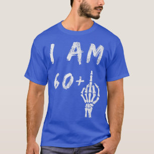Camiseta Engraçado Aniversário 61 ruas Eu Tenho 60 Mais Esq