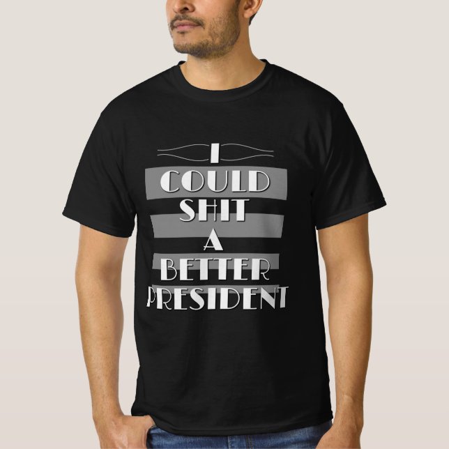 Camiseta Engraçado anti, democrata político (Frente)