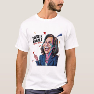 Camiseta Engraçado anti Kamala Harris Rindo de Política