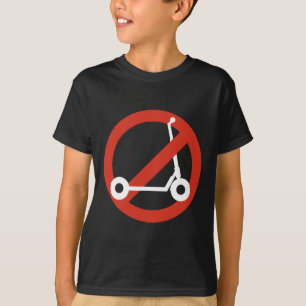 Camiseta Engraçado Anti-scooter Por Skaters Que Amam Skateb