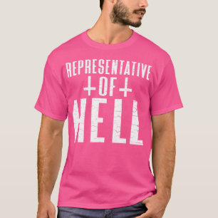 Camiseta Engraçado Anticristo Satanás Satã oculta satânica