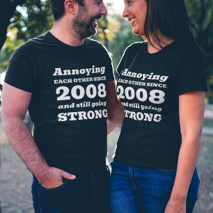 Camiseta Engraçado Anunciar-Se Um Ao Outro Casal