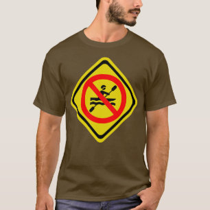 Camiseta Engraçado ao ar livre Não Barco de Kayaking
