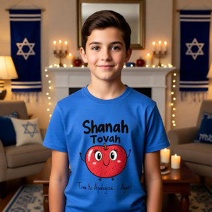 Camiseta 🍎 Engraçado Apologia Tee Apple com texto personal