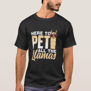 Camiseta Engraçado Aqui Para Acariciar Todos Os Ditados De