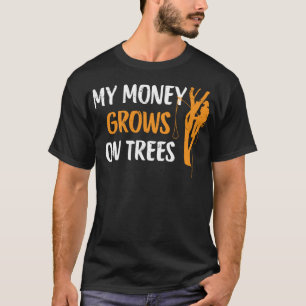 Camiseta Engraçado Arborista Árvore Climer Logger Lumberjac