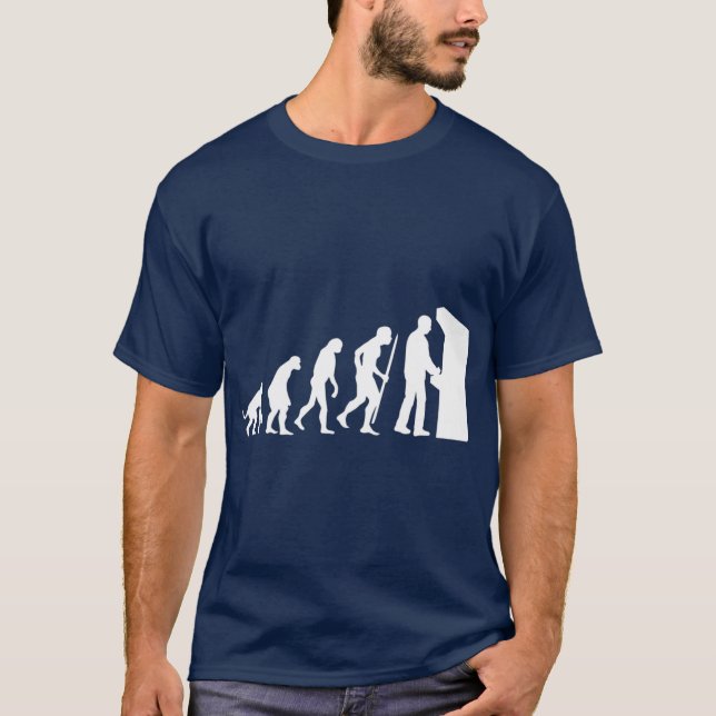 Camiseta Engraçado Arcade Evolution arcade vídeo antigo da  (Frente)