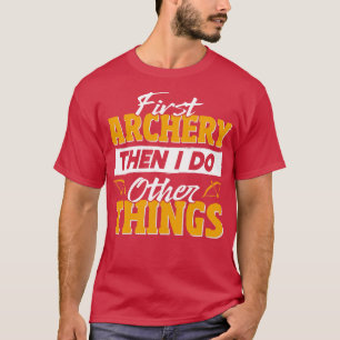 Camiseta Engraçado Archery