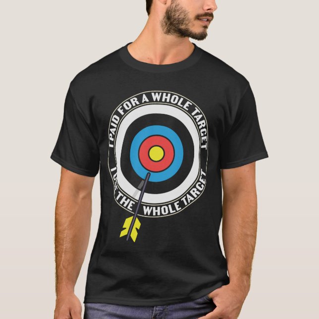 Camiseta Engraçado Archery Citação Que Paguei Por Todo O Al (Frente)