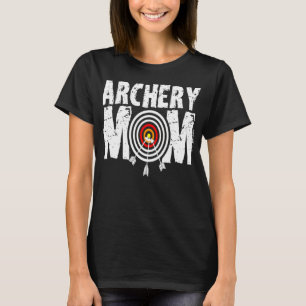 Camiseta Engraçado Archery Mãe Archery atirador Arco Hunter