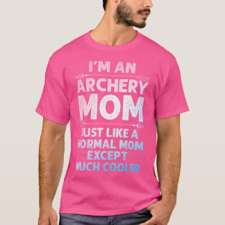 Camiseta Engraçado Archery Mãe Art Archer Mulheres Arco Hun