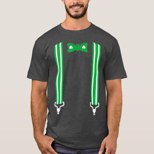 Camiseta Engraçado Arco do Shamrock Day Saint Patricks (Frente)
