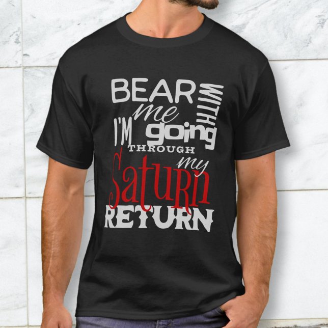 Camiseta Engraçado Astrologia Saturno Retorno (Criador carregado)