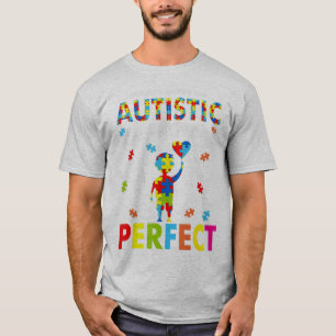 Camiseta Engraçado Autismo cita "A Sociedade diz que sou A