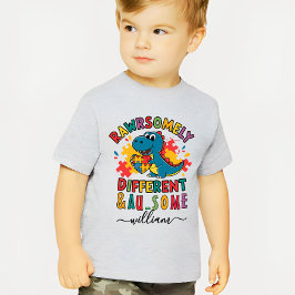 Camiseta Engraçado Autismo Sensibilização Crianças Autistas