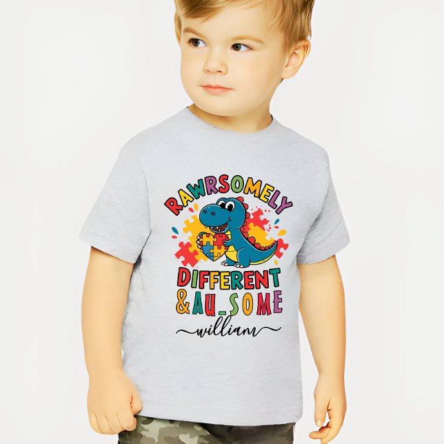 Camiseta Engraçado Autismo Sensibilização Crianças Autistas (Criador carregado)