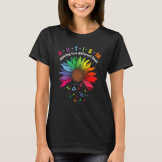 Camiseta Engraçado Autismo Sensibilização Dança