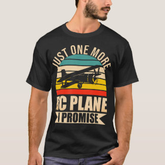 Camiseta Engraçado Avião De Rc Lover Apenas Mais Um Avião D