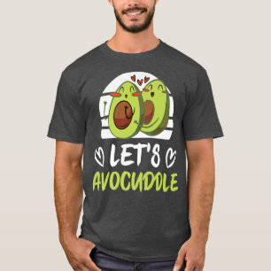 Camiseta Engraçado Avocado Lover Deixa Avocuddle Doces Cud