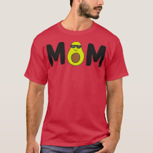 Camiseta Engraçado Avocado Mãe Guacamole Mãe Vegan Mãe Abac