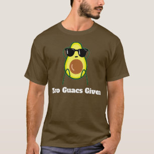 Camiseta Engraçado Avocado Oferece Zero Guacs Dando Engraça