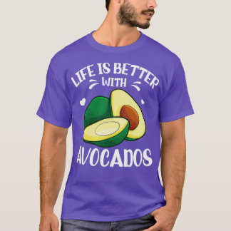 Camiseta Engraçado Avocado Para Homens Pear Guac Avocados M