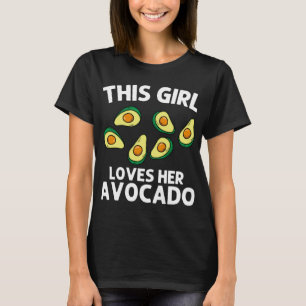 Camiseta Engraçado Avocado Para Meninas Crianças Pear Guac 