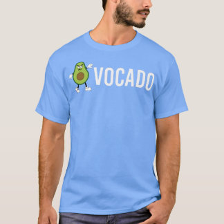 Camiseta Engraçado Avocado Tee Funny Vegan Comida Sobre Teu