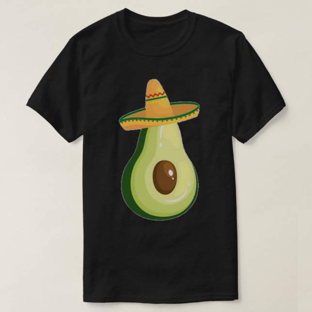 Camiseta Engraçado Avocados 18 (Frente do Design)