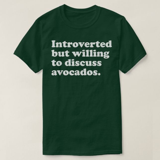 Camiseta Engraçado Avocados Homens Mulheres ou Crianças (Frente do Design)