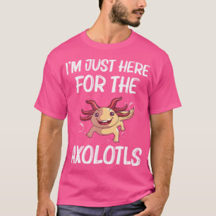 Camiseta Engraçado Axolotl Para Pás De Salamandra Aquática
