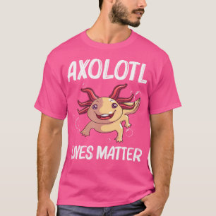 Camiseta Engraçado Axolotl Para Pás De Salamandra Aquática